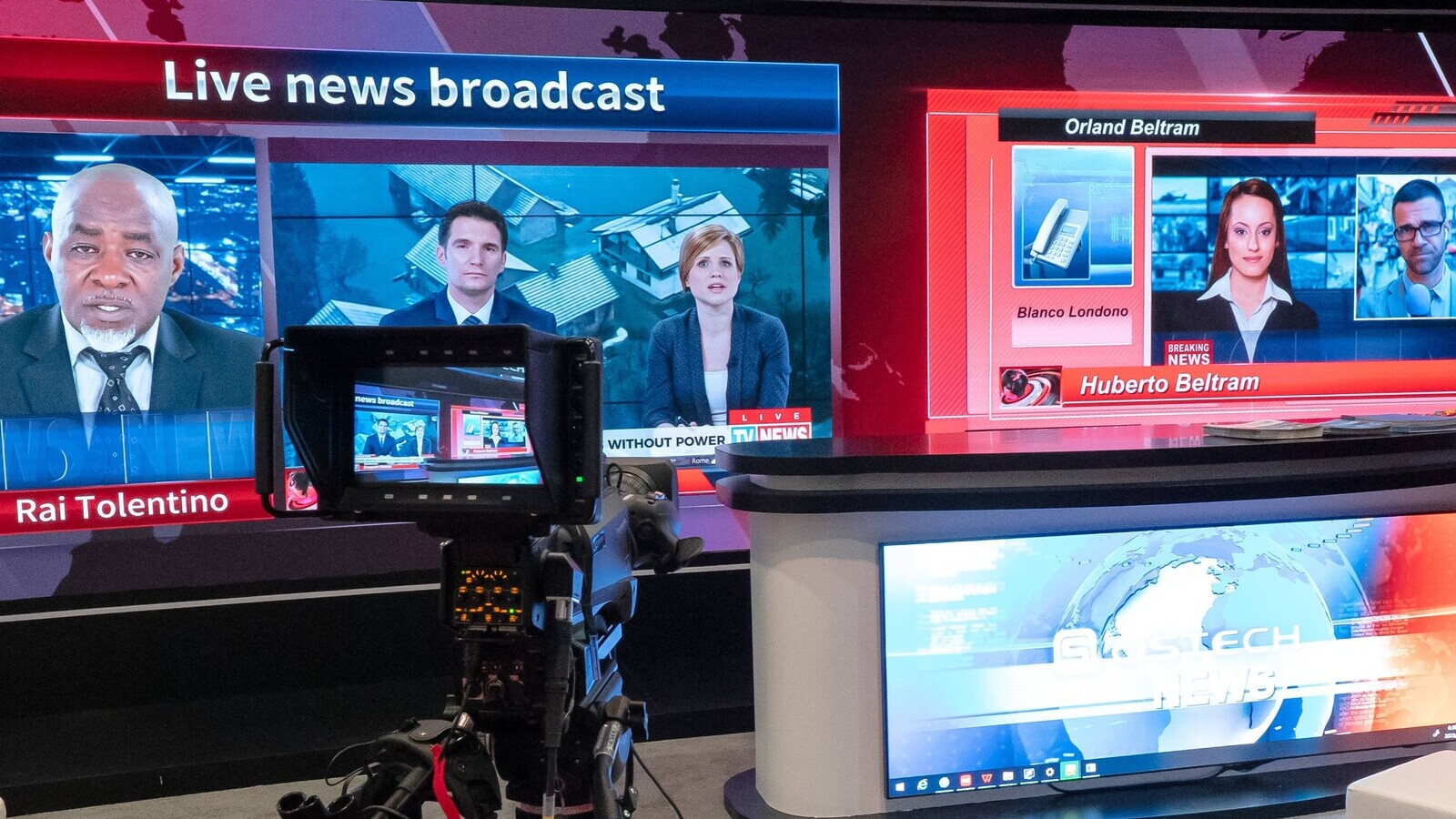 The Qstech TV H27 Pro offers multiple options for high-end TV studios